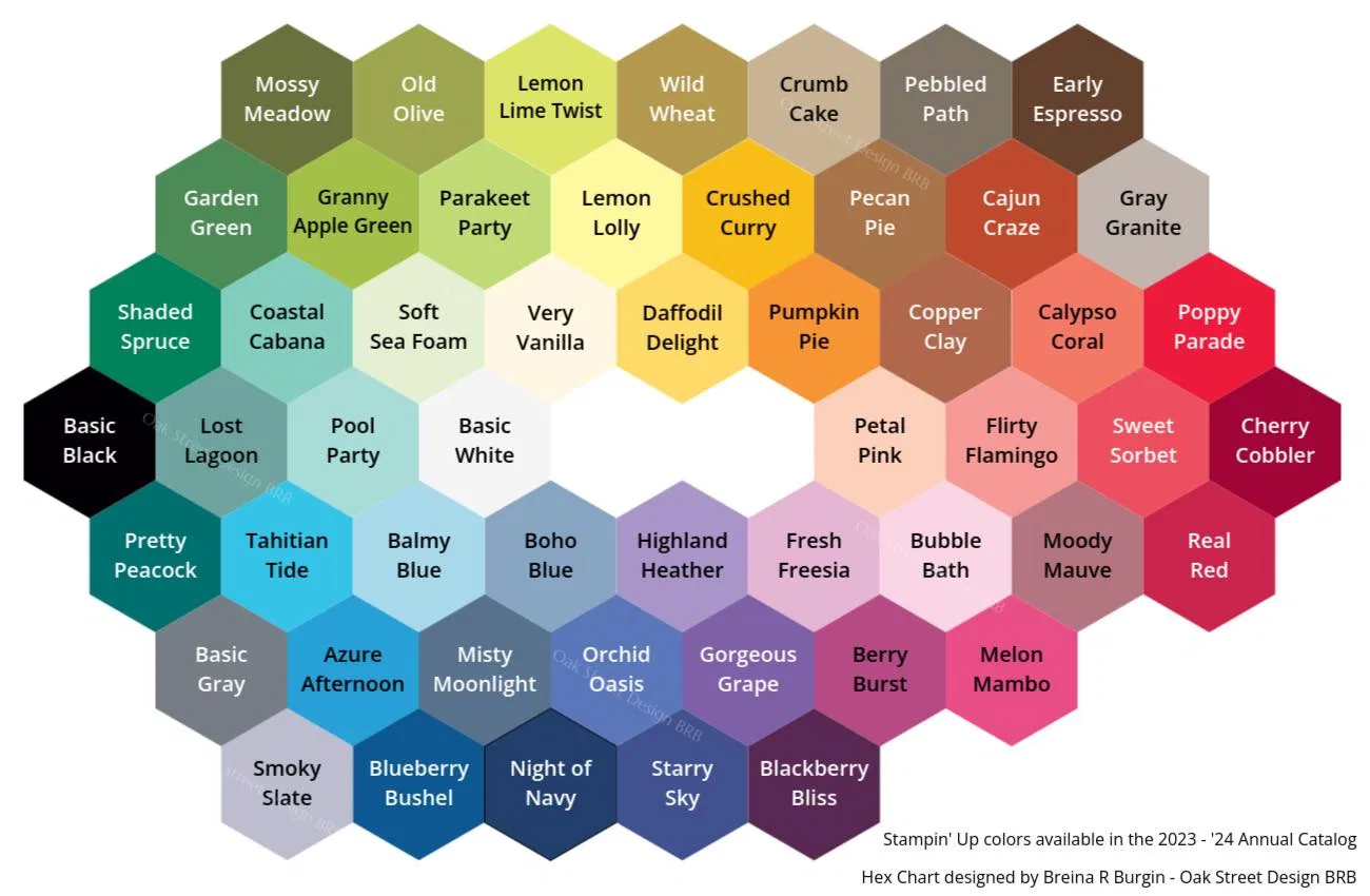 2023 Color Refresh, 23-25 In Colors, & Comparisons - Stamp Your Art Out!