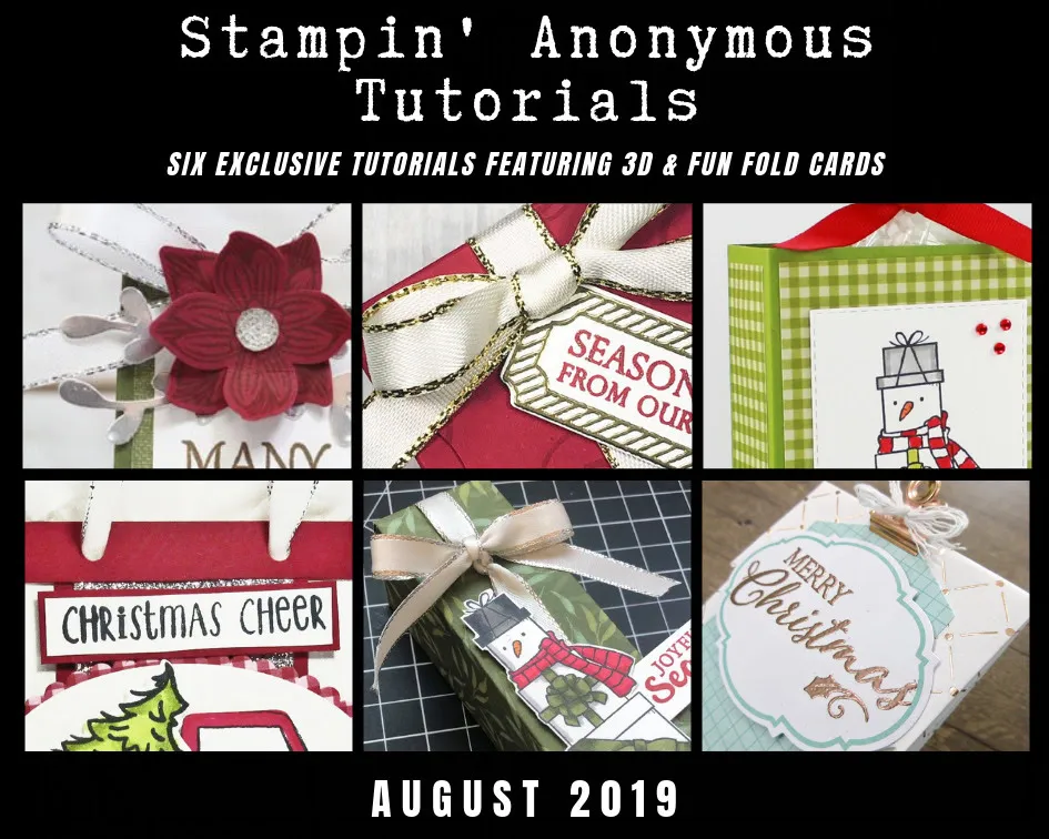 August Tutorials Are Ready - Stamp Your Art Out!